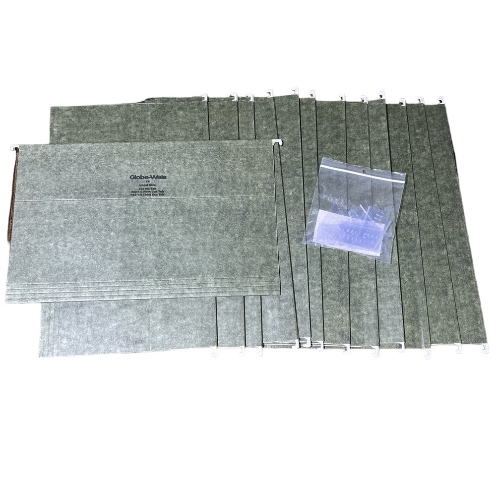 3/$15: (13) Hanging File Folders- legal size